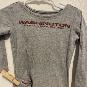 Washington 3T Kids Gray NFL Pajama Set